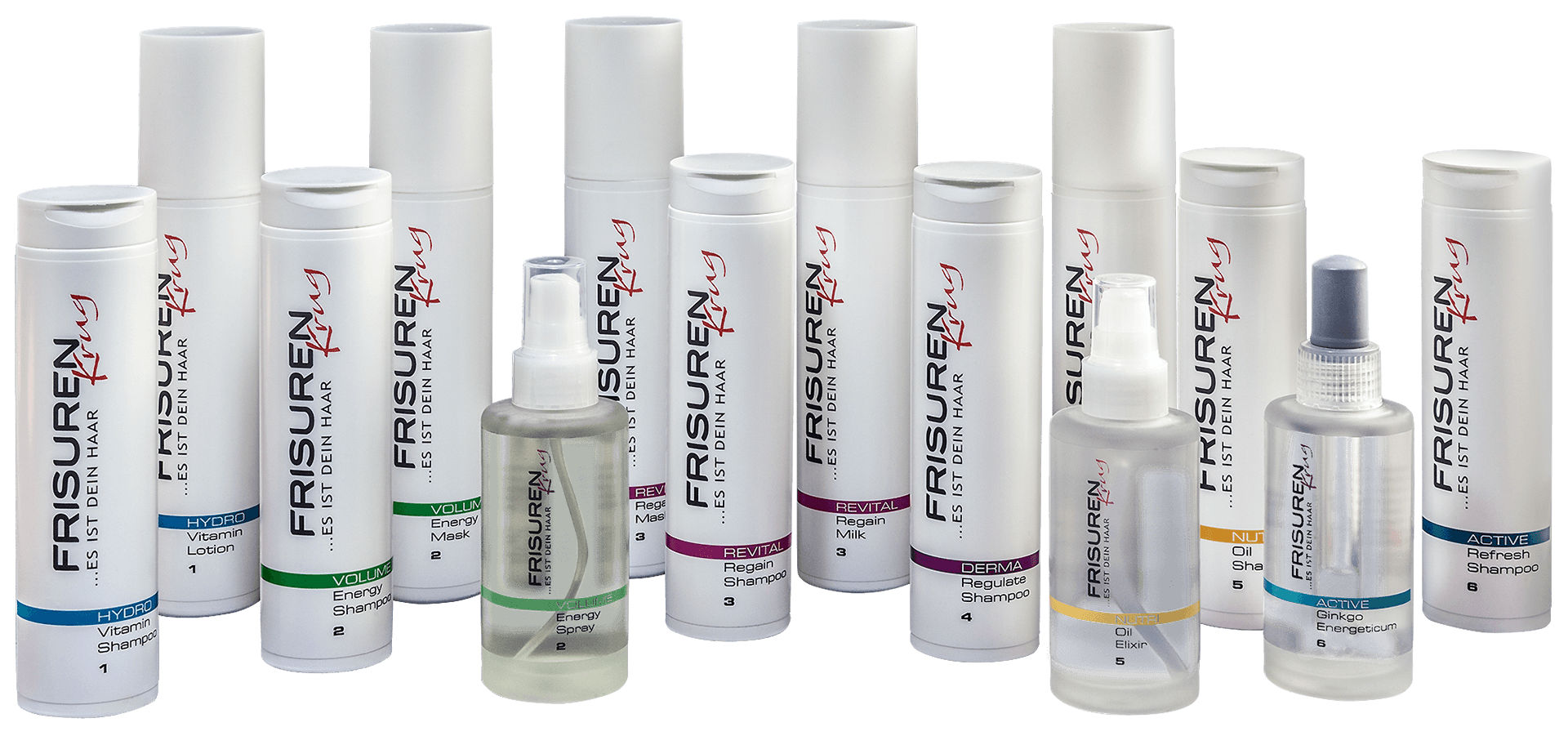 FRISUREN Krug CARE – Produktfoto der Linie